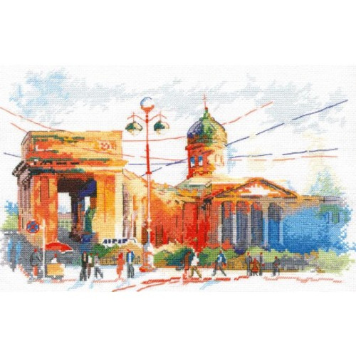 KAZAN CATHEDRAL cross stitch kit by OVEN