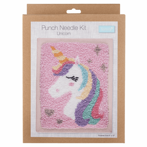 Punch Needle Kit: Unicorn By Trimits