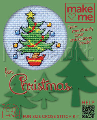 Happy Tree Cross Stitch Kit By MouseLoft