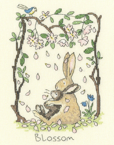 Blossom Cross Stitch Kit by Bothy Threads