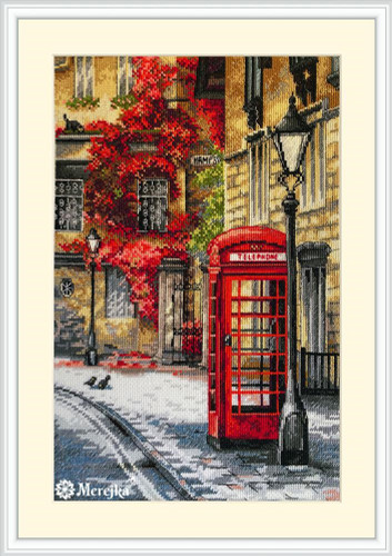 Quiet Lane Counted Cross Stitch Kit By Merejka