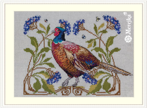 The Pheasant Counted Cross Stitch Kit by Merejka
