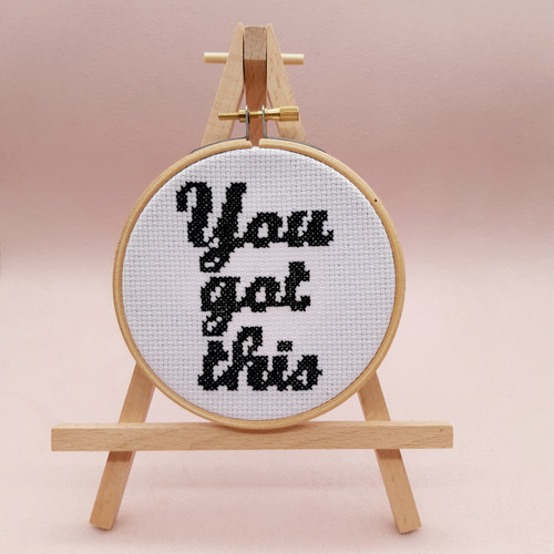 You've Got This Cross Stitch Kit By Sew Sophie