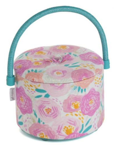 Floral Dream Round Craft Organiser