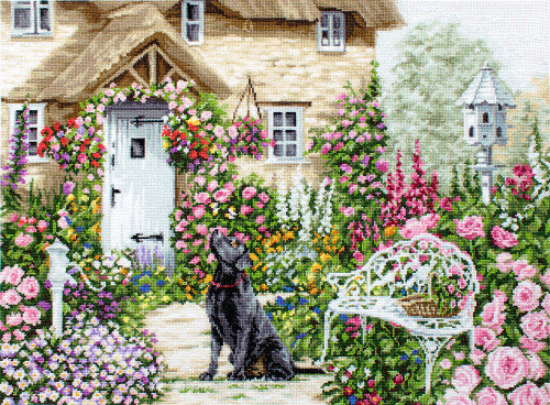 The Cottage Garden Counted Cross Stitch Kit By Luca-S