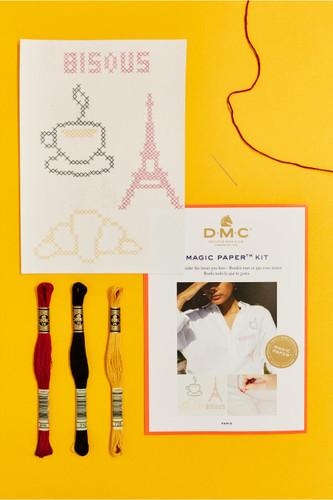 French Collection Cross Stitch Magic Paper Kit by DMC