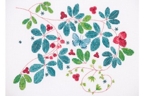 Dee Hardwicke: Glasshouse Vine Cross Stitch Kit by Anchor