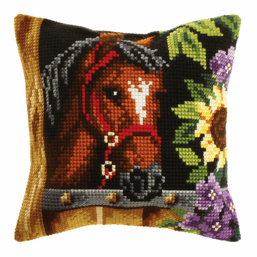 Large Horse Chunky Cross Stitch Kit by Orchidea