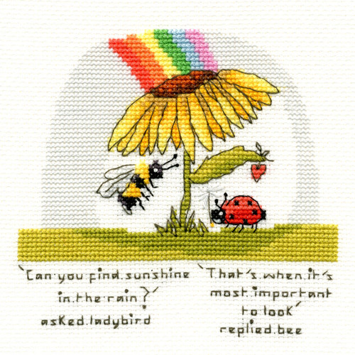 Finding Sunshine Cross Stitch Kit Bothy Threads
