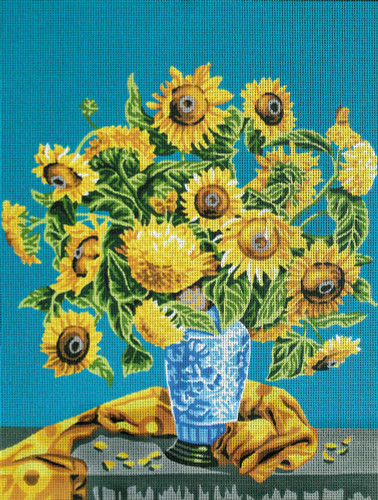 Sunflowers Tapestry Canvas by Gobelin-L