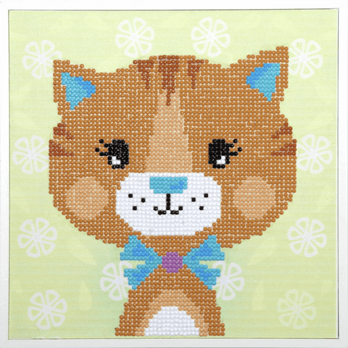 Little Cat Diamond Painting Kit By Vervaco