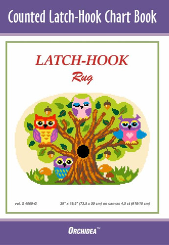 Owls Latch Hook Chart by Orchidea