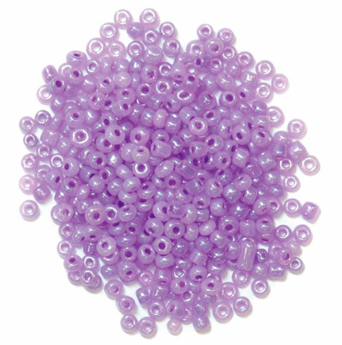 Seed Beads Lilac 15g by Trimits