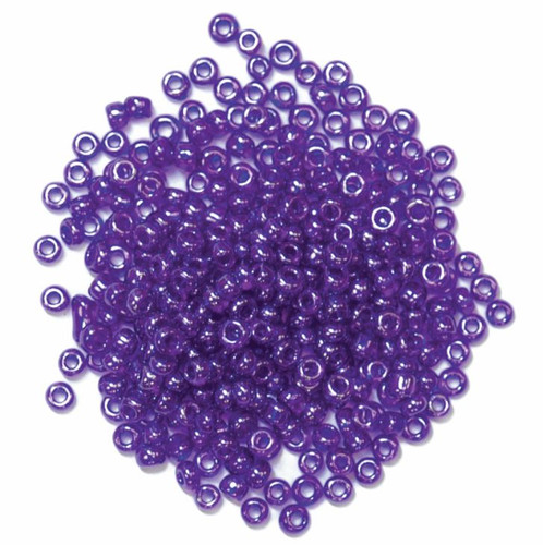 Extra Value Seed Beads Purple 30g by Trimits