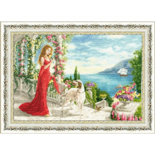 Spring In Crimea Cross Stitch Kit by Golden Fleece