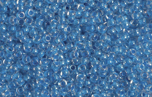 Opaque Seed Beads Blue 27g by Gutermann