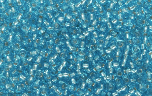 Opaque Seed Beads Turquoise 27g by Gutermann