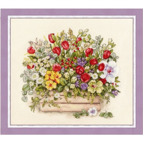 Bright Summer Cross Stitch Kit By Golden Fleece