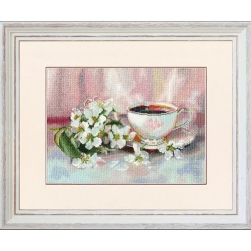 Aromatic Tea Cross Stitch Kit By Golden Fleece