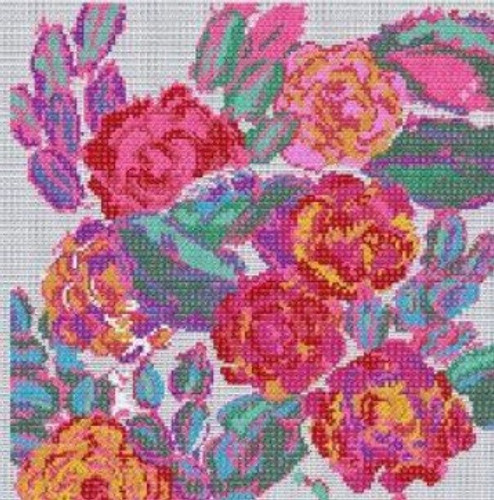 Rose Composition from Variations Cross Stitch Kit By DMC