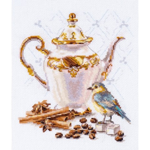 Coffee Connoisseur Cross Stitch Kit By Alisa