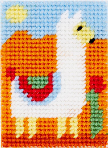 Mika the Llama Tapestry Kit for Children By DMC