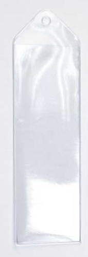 Small Clear Bookmark Sleeve 5.5 x 18cm