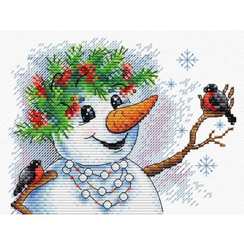 Snow Story Cross Stitch Kit By MP Studia