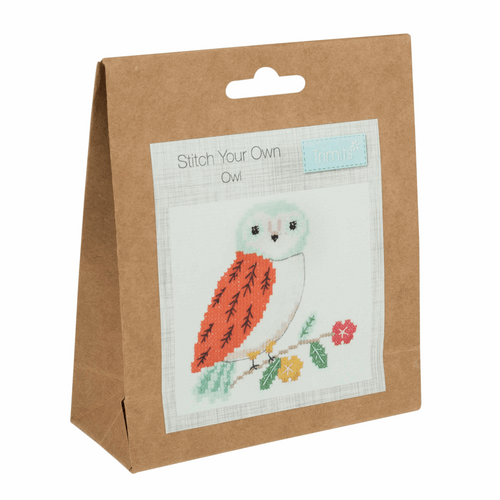 Owl Counted Cross Stitch Kit by Trimits