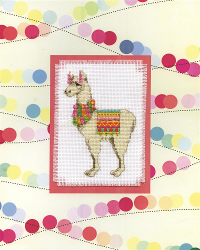 Llama Counted Cross Stitch Kit by Design Works Crafts
