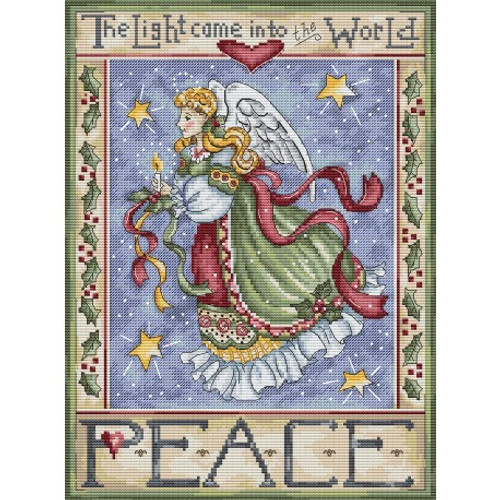 Peace Angel Cross Stitch Kit By Letistitch