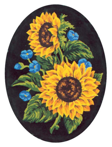 Sunflowers Tapestry Canvas By Grafitec