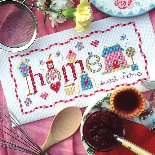 HOME- BAKING Cross Stitch Chart only By Nia