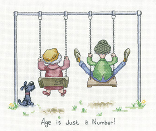 Just a Number Cross Stitch Kit by Heritage