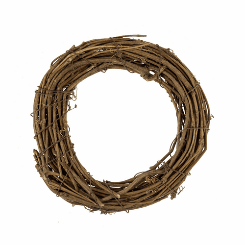 Wreath Base: Natural Willow: 20cm/7.9in