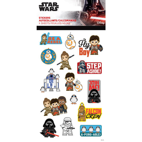 Star Wars IX Disney Stickers by Trends International