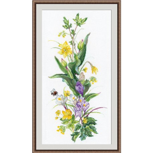 Brave Bumblebee Cross Stitch Kit By Oven