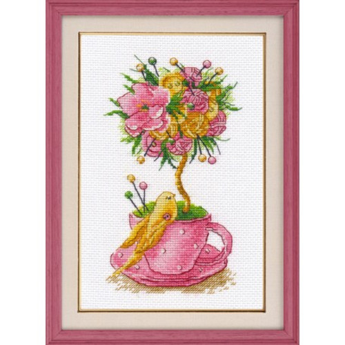 Topiary Cross Stitch Kit By Oven