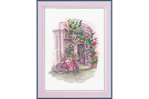 Favourite Cafe Cross Stitch Kit By Oven