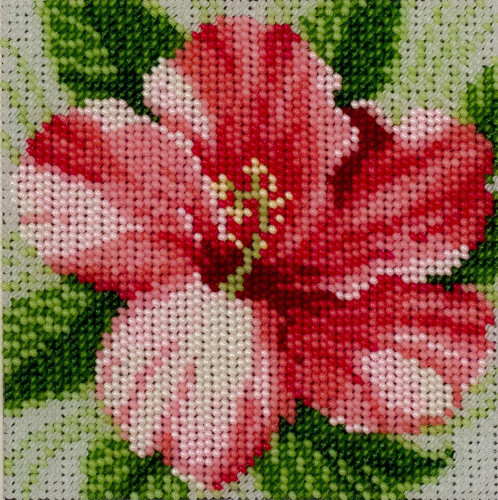 Hibiscus Beaded Embroidery Kit by VDV