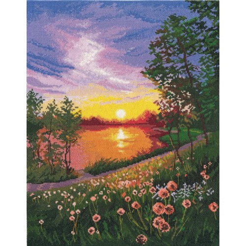 Summer Sunset Cross Stitch Kit By Oven