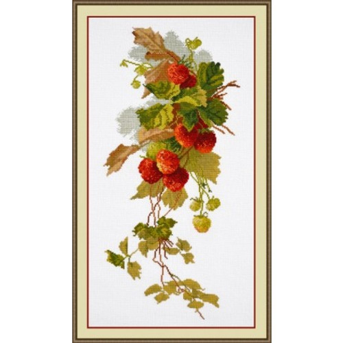 Strawberries (1) Cross Stitch Kit By Oven