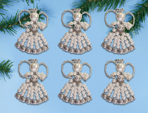 Angels Christmas Tree Ornaments Kit by Design Works