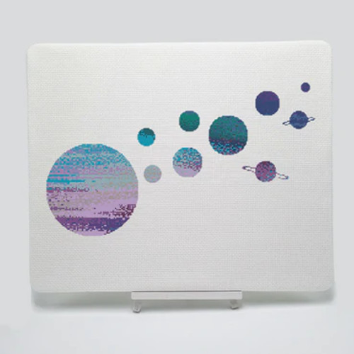Solar System Cross Stitch Kit by Meloca Designs