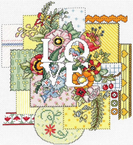 Love and Stitches Cross Stitch Chart only by Mary Engelbreit