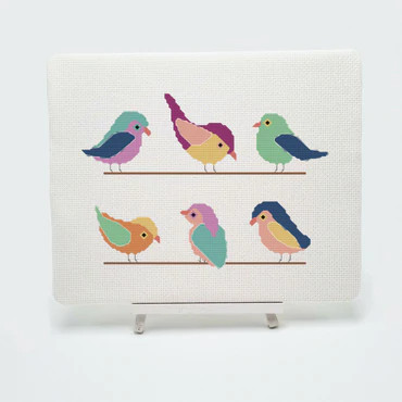 Bird Cross Stitch Kit by Meloca Designs