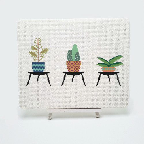 Cacti 14 Cross Stitch Kit by Meloca Designs