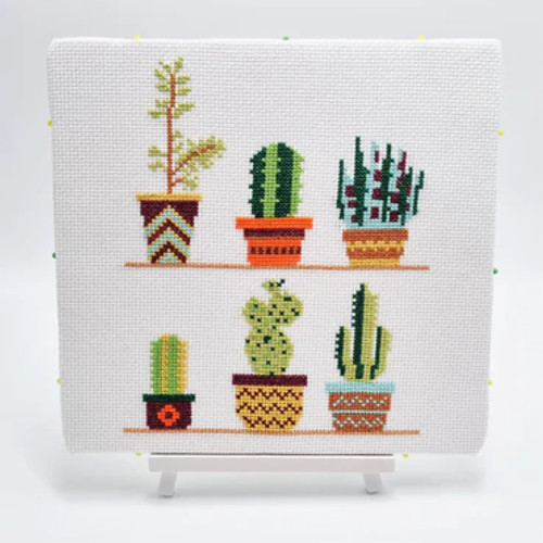 Cactus 1 Cross stitch Kit by Meloca Designs