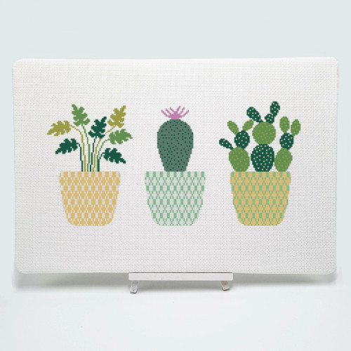 Cacti 9 Cross Stitch Kit by Meloca Designs