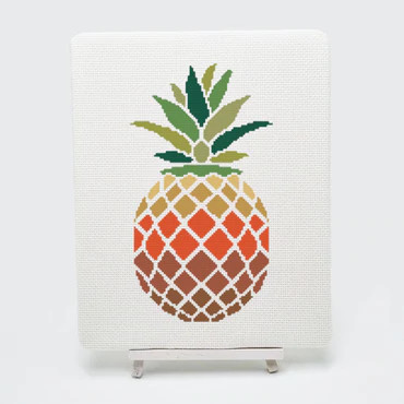 Pineapple Cross Stitch Kit By Meloca Designs